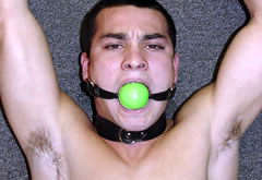 bondage bdsm gay boy twink cock and ball torture