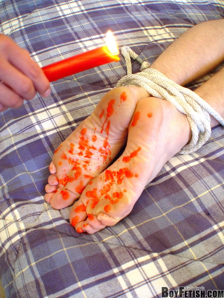 Twink Getting Feet Tortured During Gay BDSM