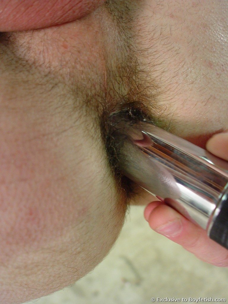 Hairy Twink Hole With Big Dildo